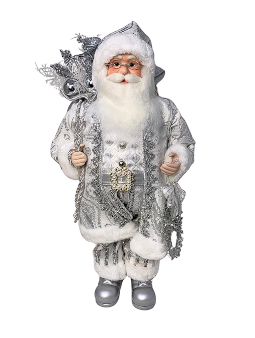 Winter Glitz and Glam Santa - 18"