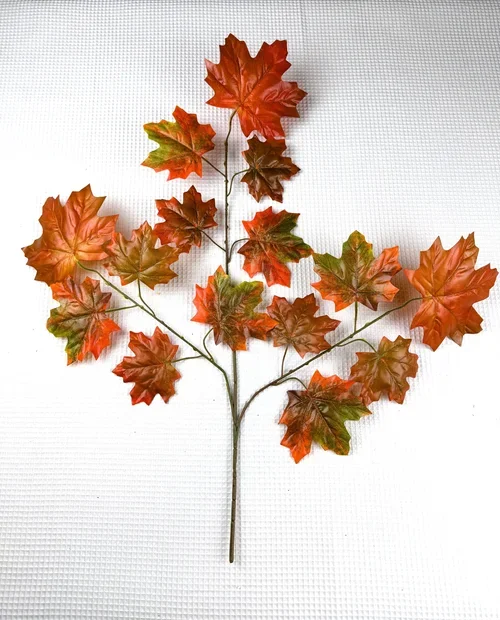 Fall Maple Leaf Branch 28''