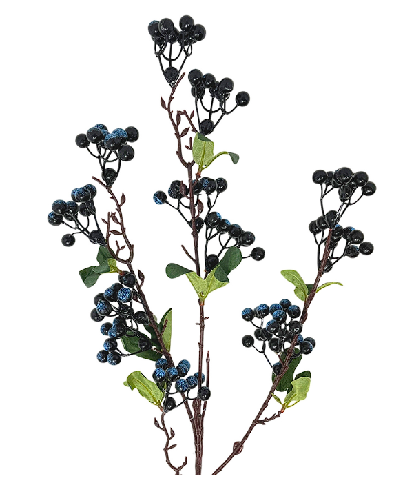 Grand Pyracantha Berry Spray 36" - Blue