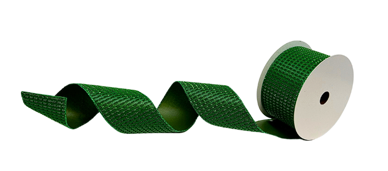 Elegant Emerald Shimmer Ribbon 2.5" x 10yd