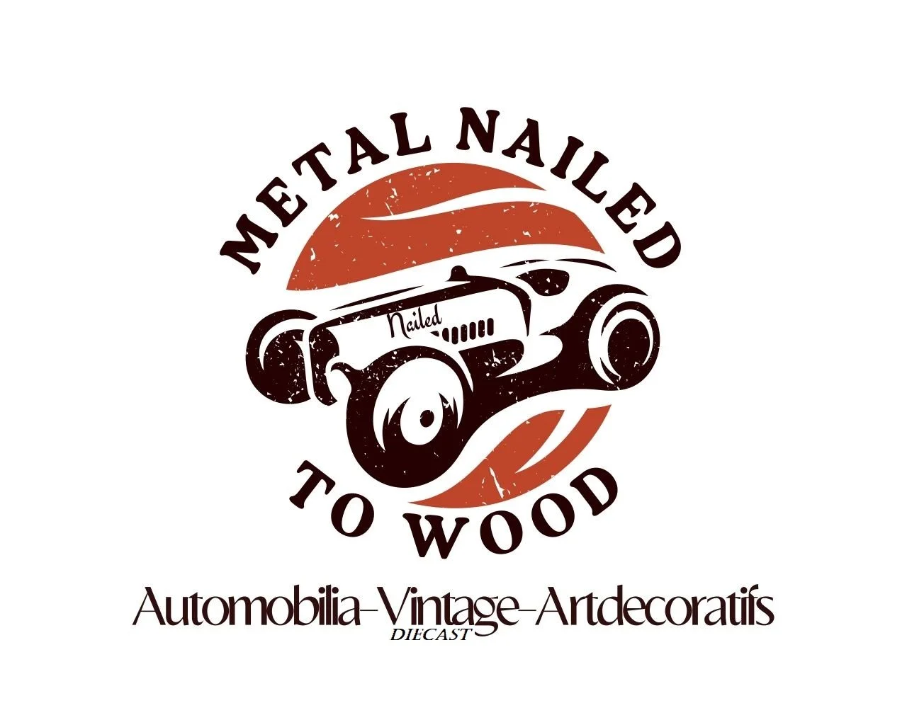 Metal Nailed to Wood
