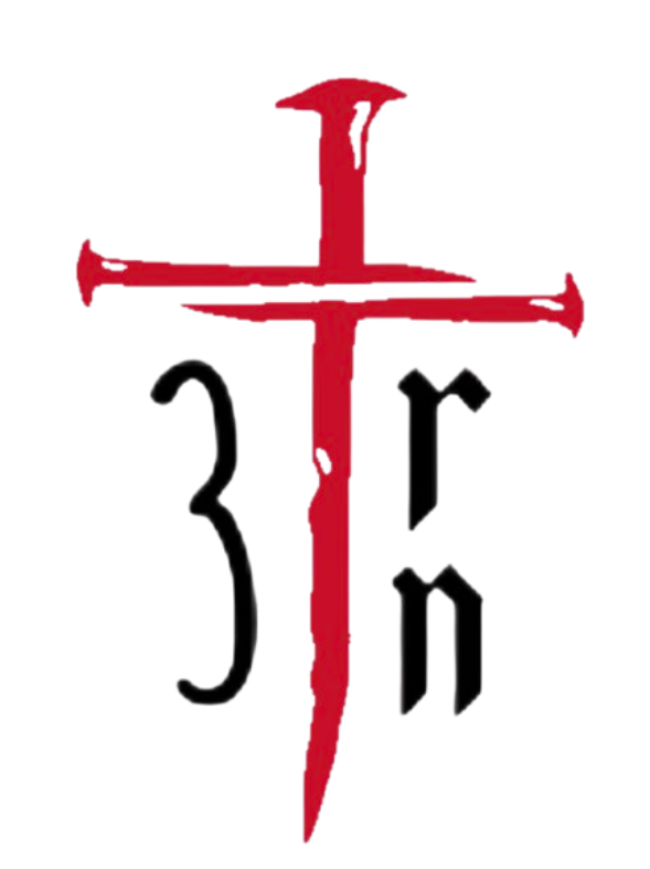 Red cross with black handwritten '3' and '4' beside it.