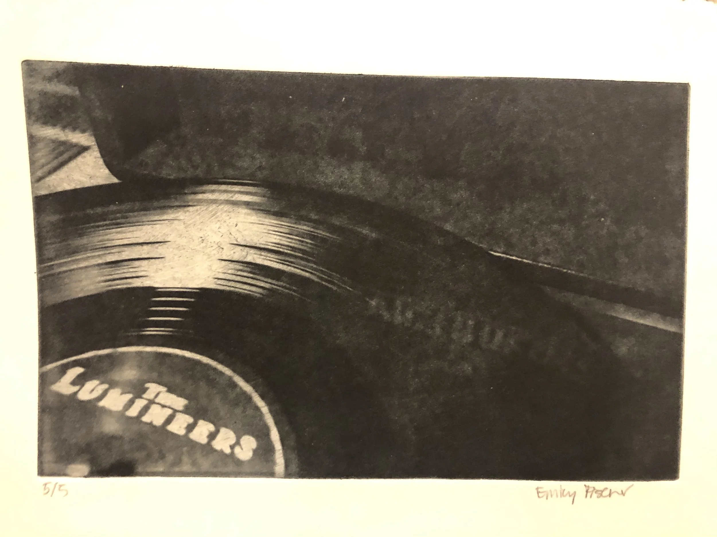 Right Round, Photo Intaglio Print, 2018