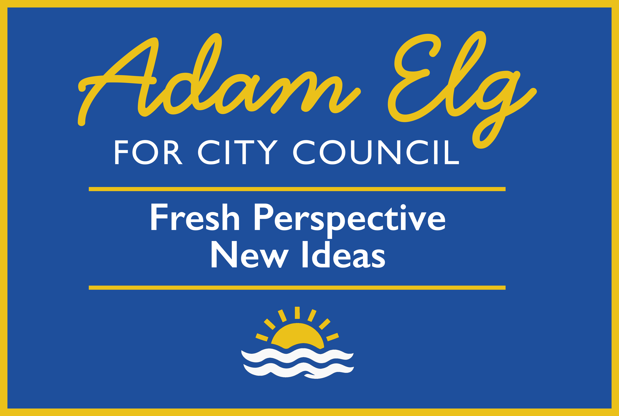 Adam Elg for Wayzata City Council