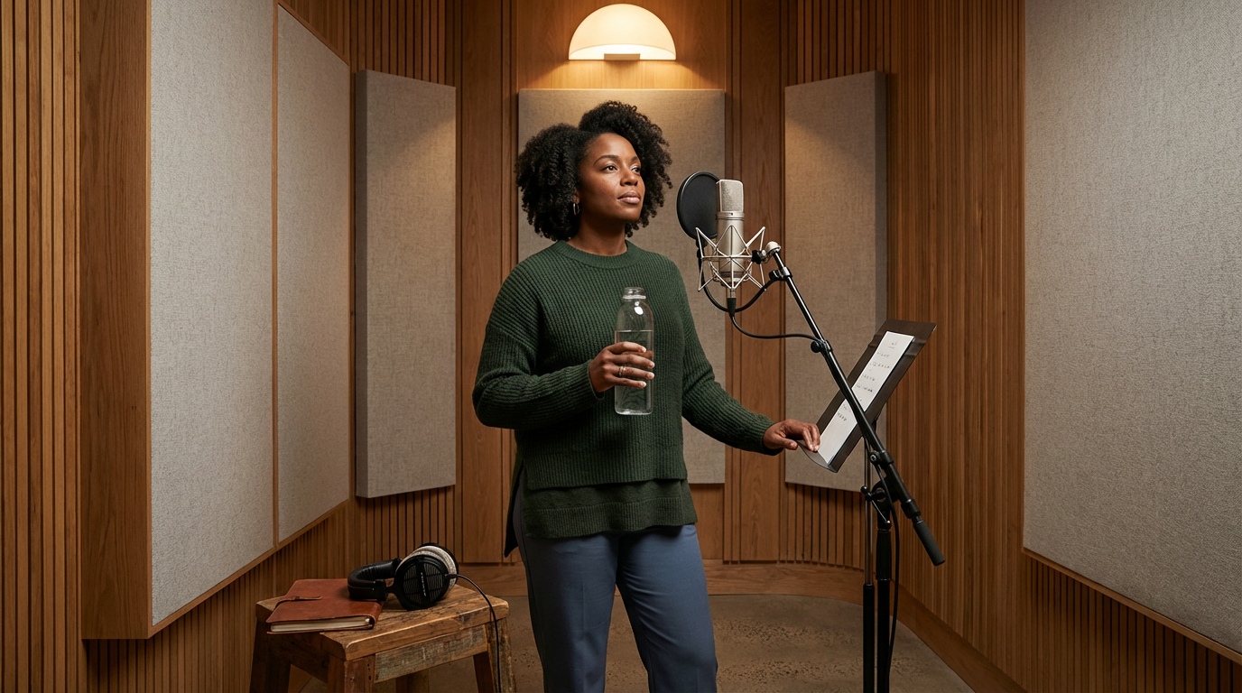 Vocal Recording Session