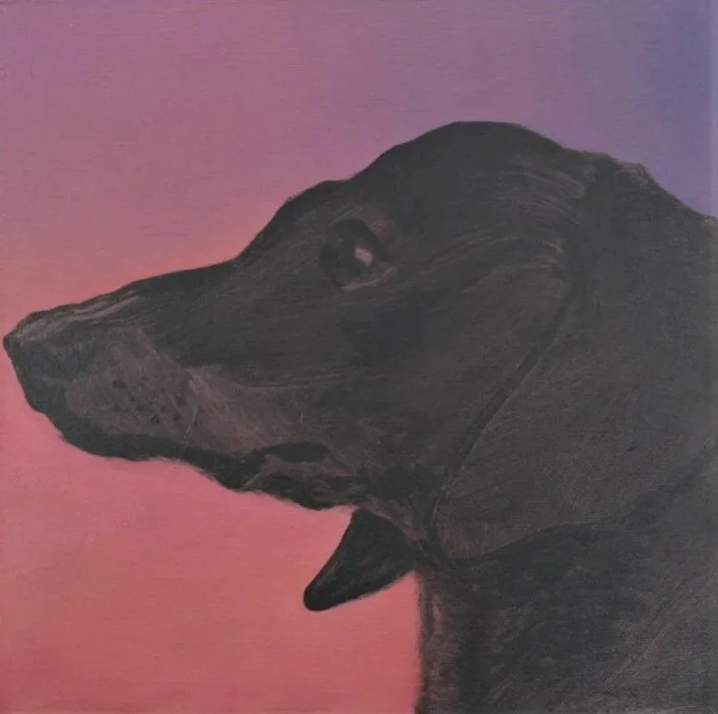 Monika Chlebek, "[Untitled]", oil on canvas, 30 × 30 cm, 2023