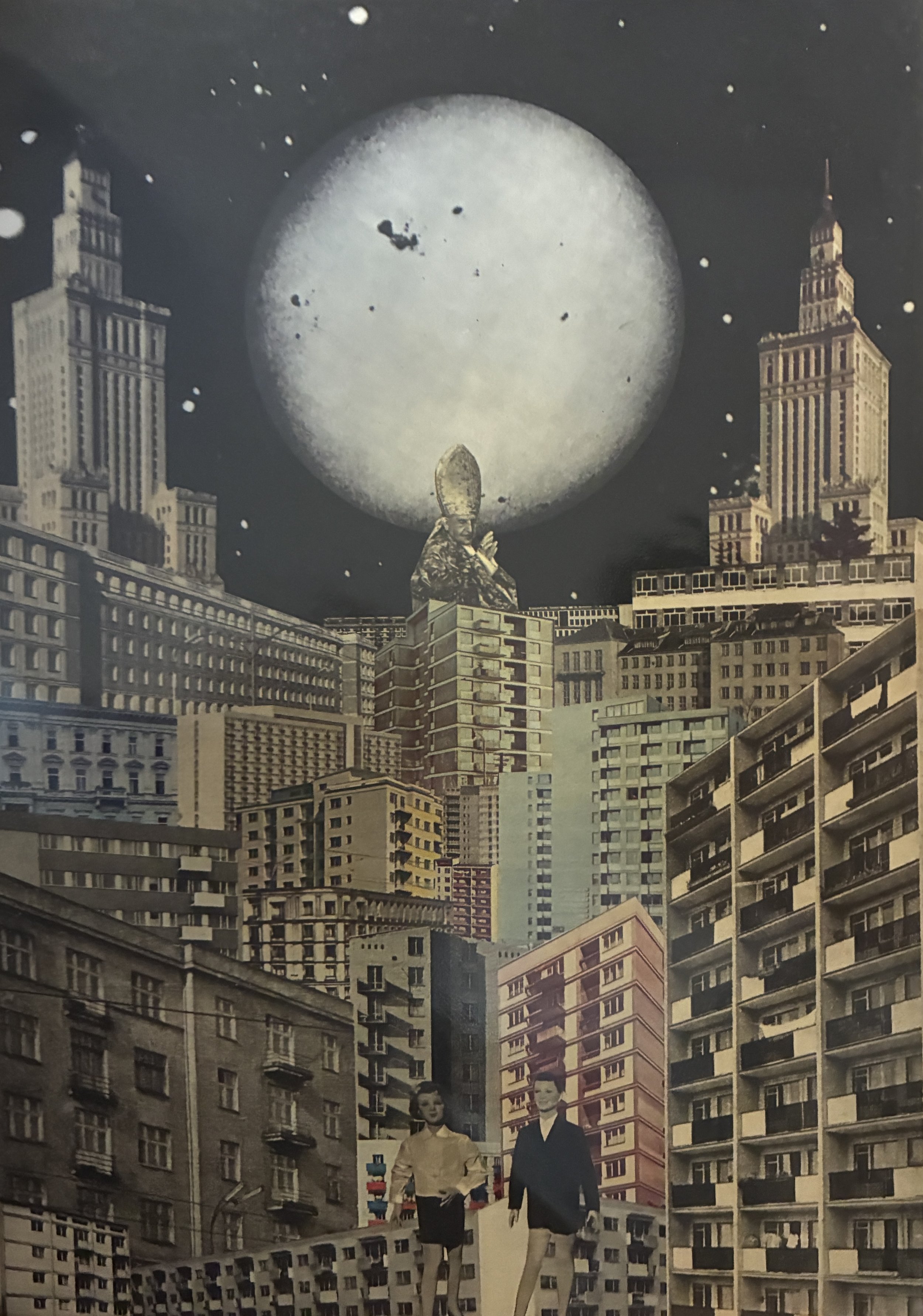 Mateusz Szczypiński, "Cure", cdigital collage, 1 AP / 5 + 2 AP, 28 × 21 cm, 2018