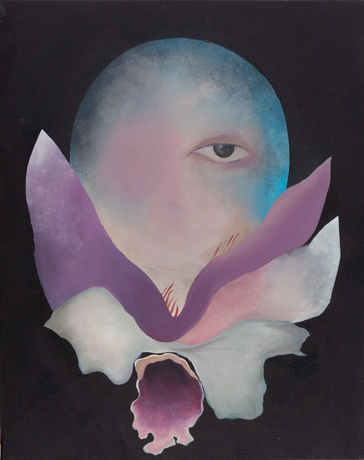 Marlena Szewczyk, "Secret Garden", oil on canvas, 50 x 40 cm, 2022