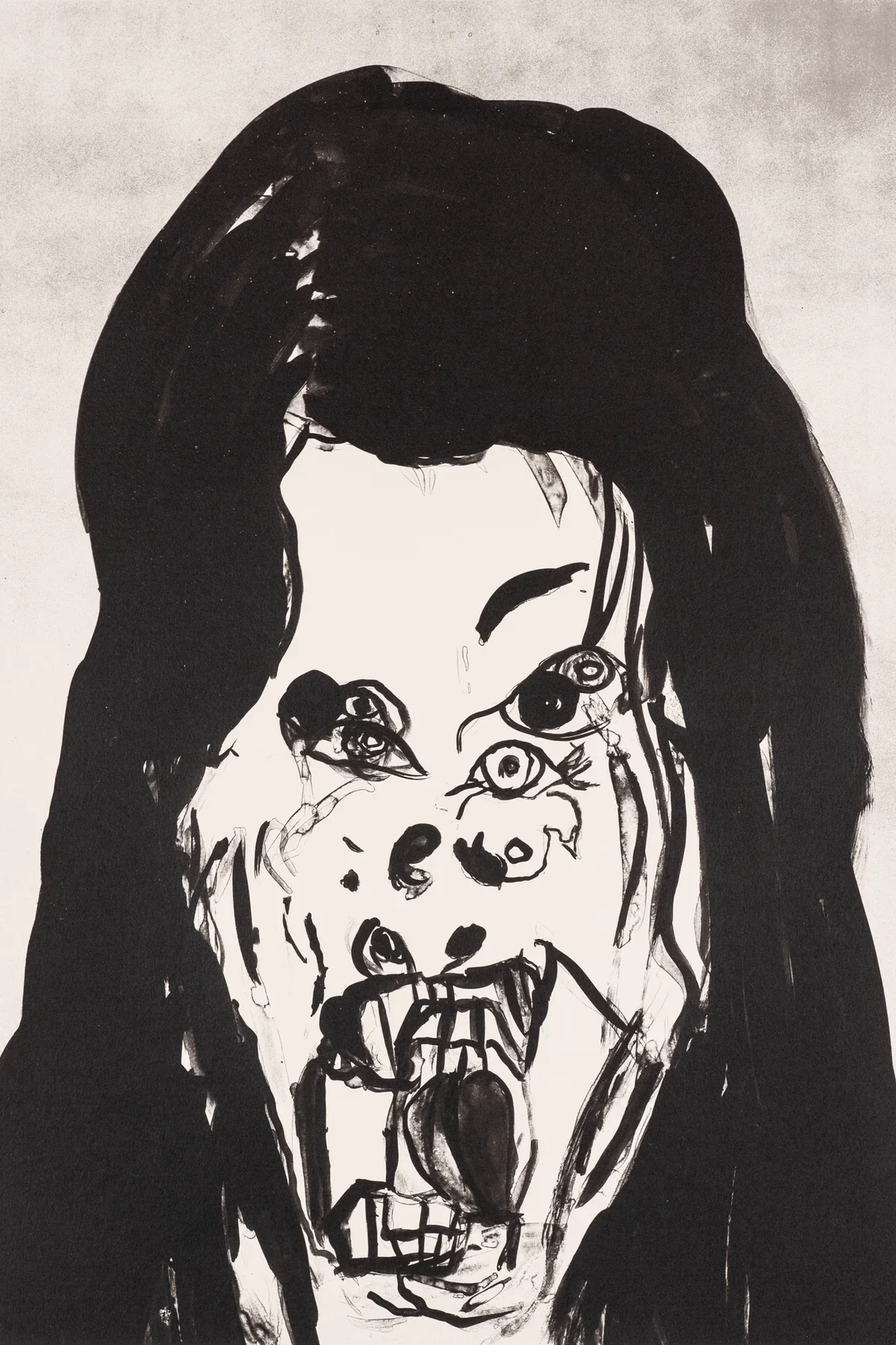 Monika Misztal, "Self-Portrait III", print on paper, 2/20,  76 × 56 cm, 2025
