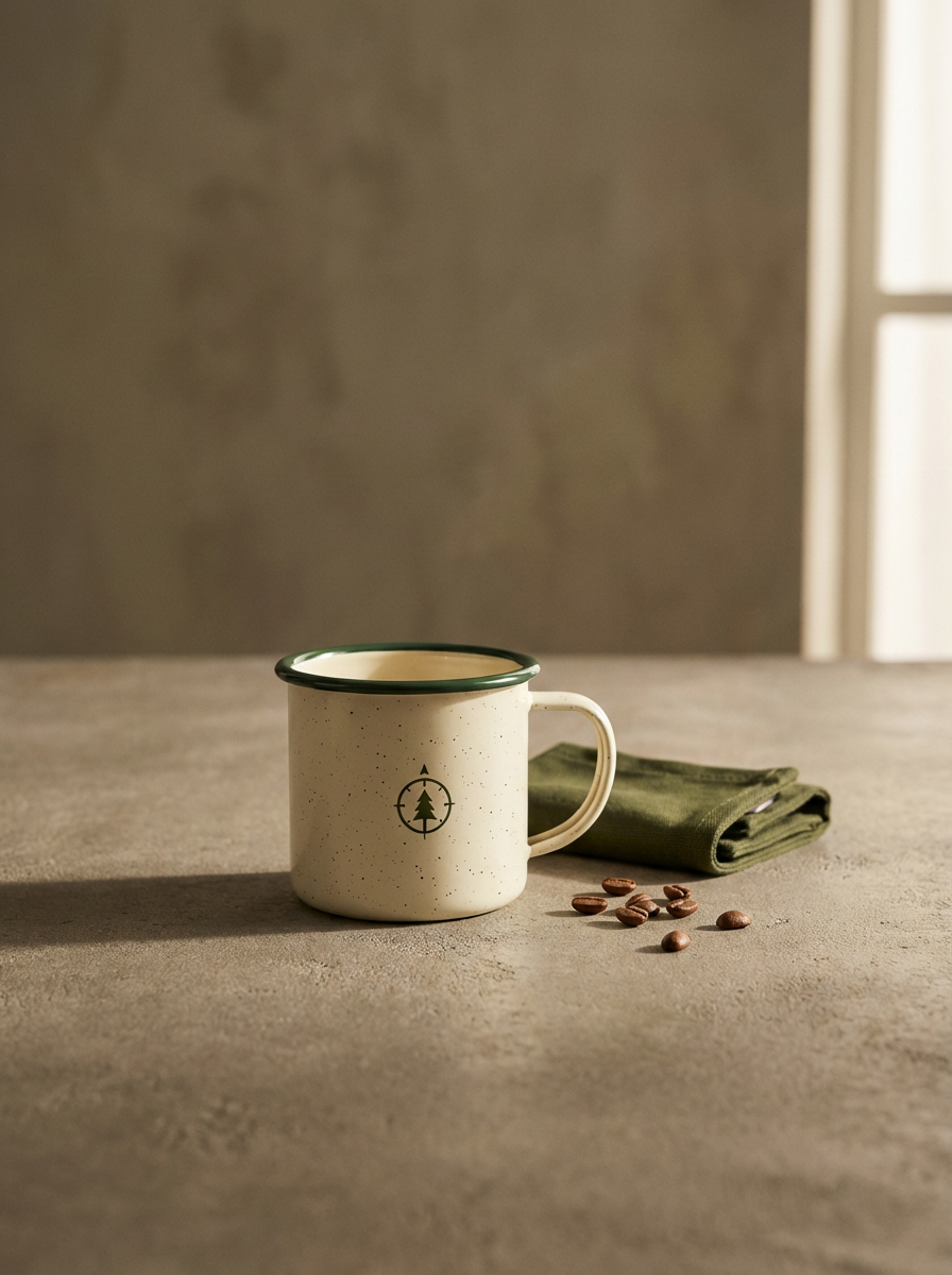 Enamel Camp Mug