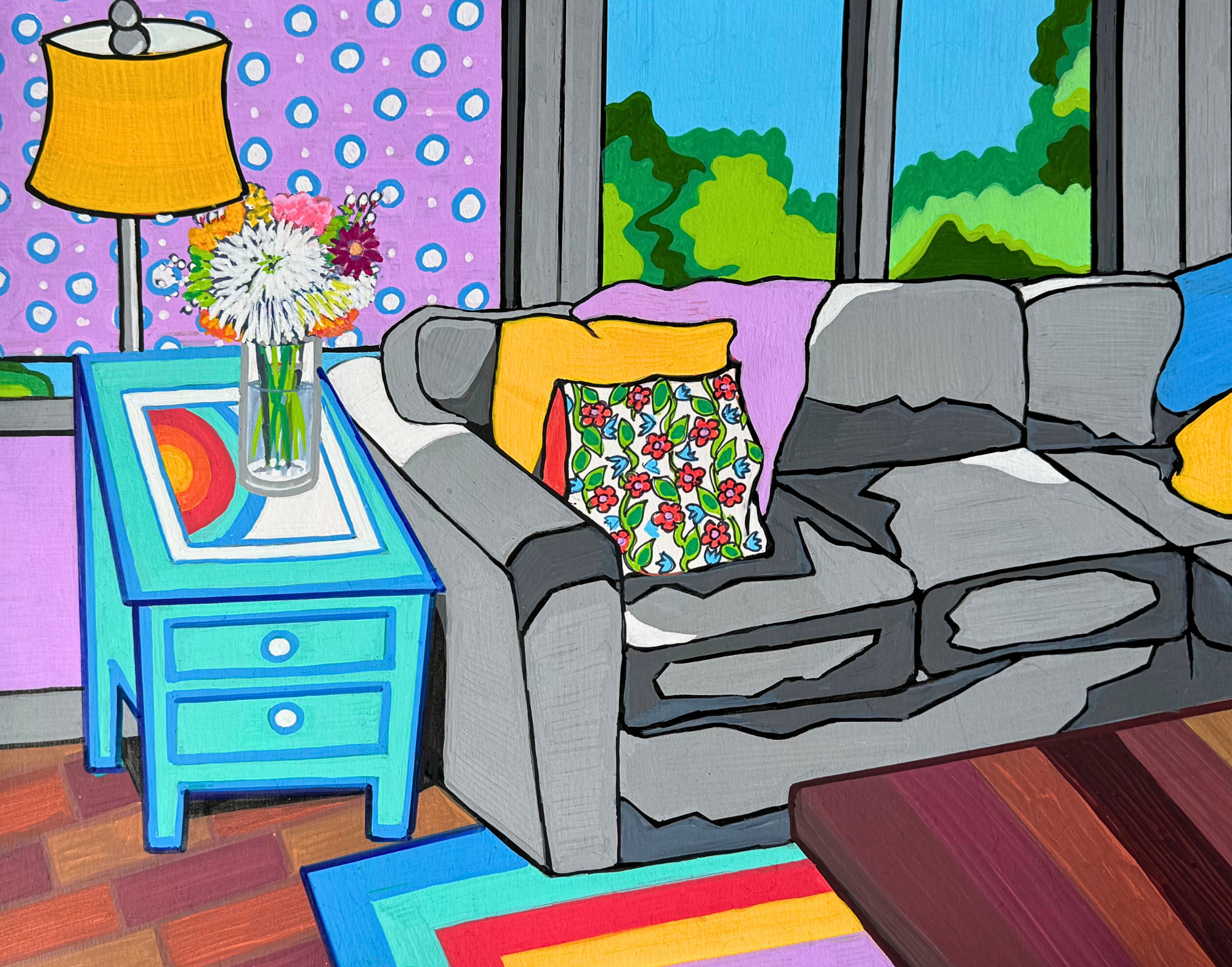 Pop Living · 14 x 11 in.