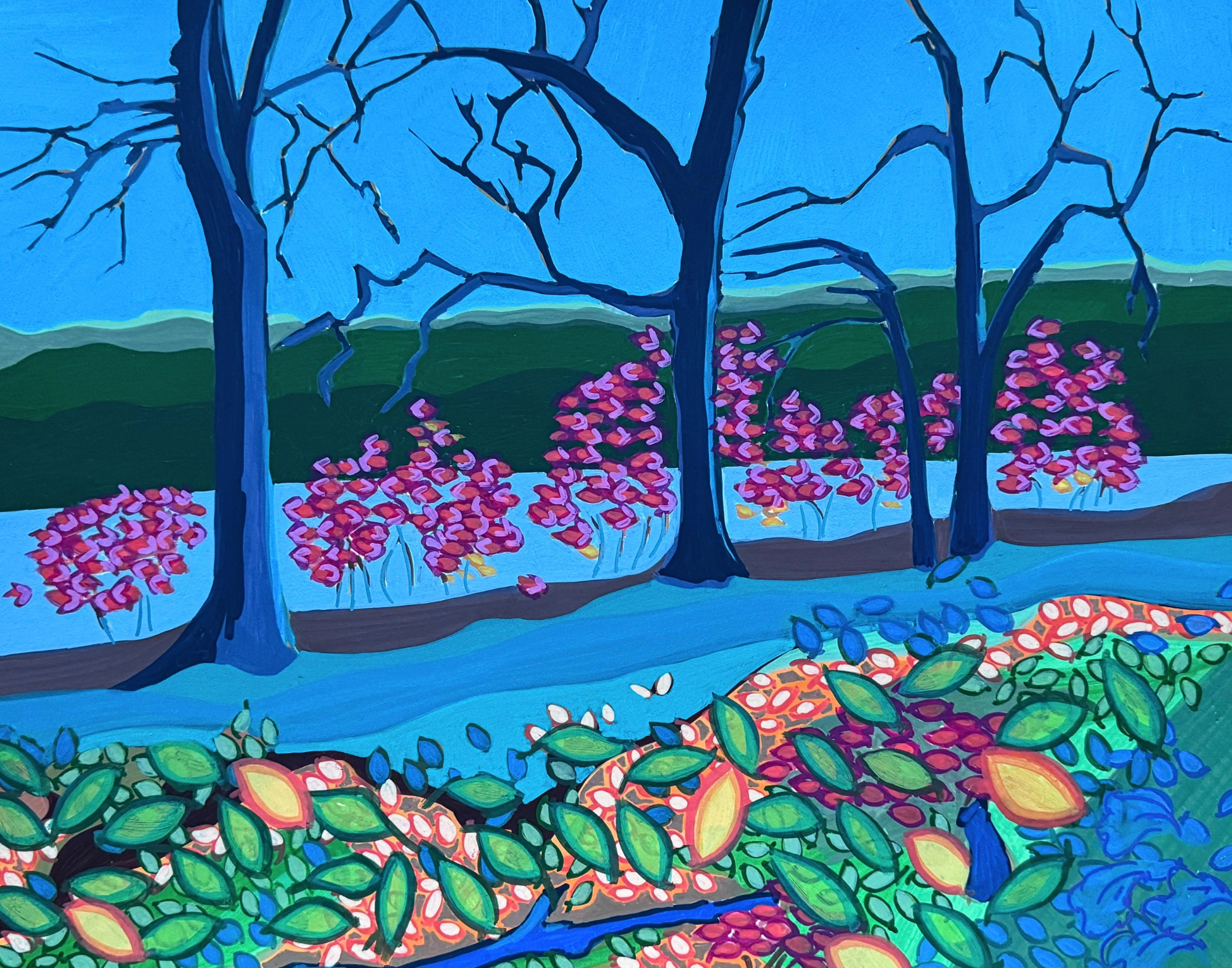 Last of Fall · 14 x 11 in. 