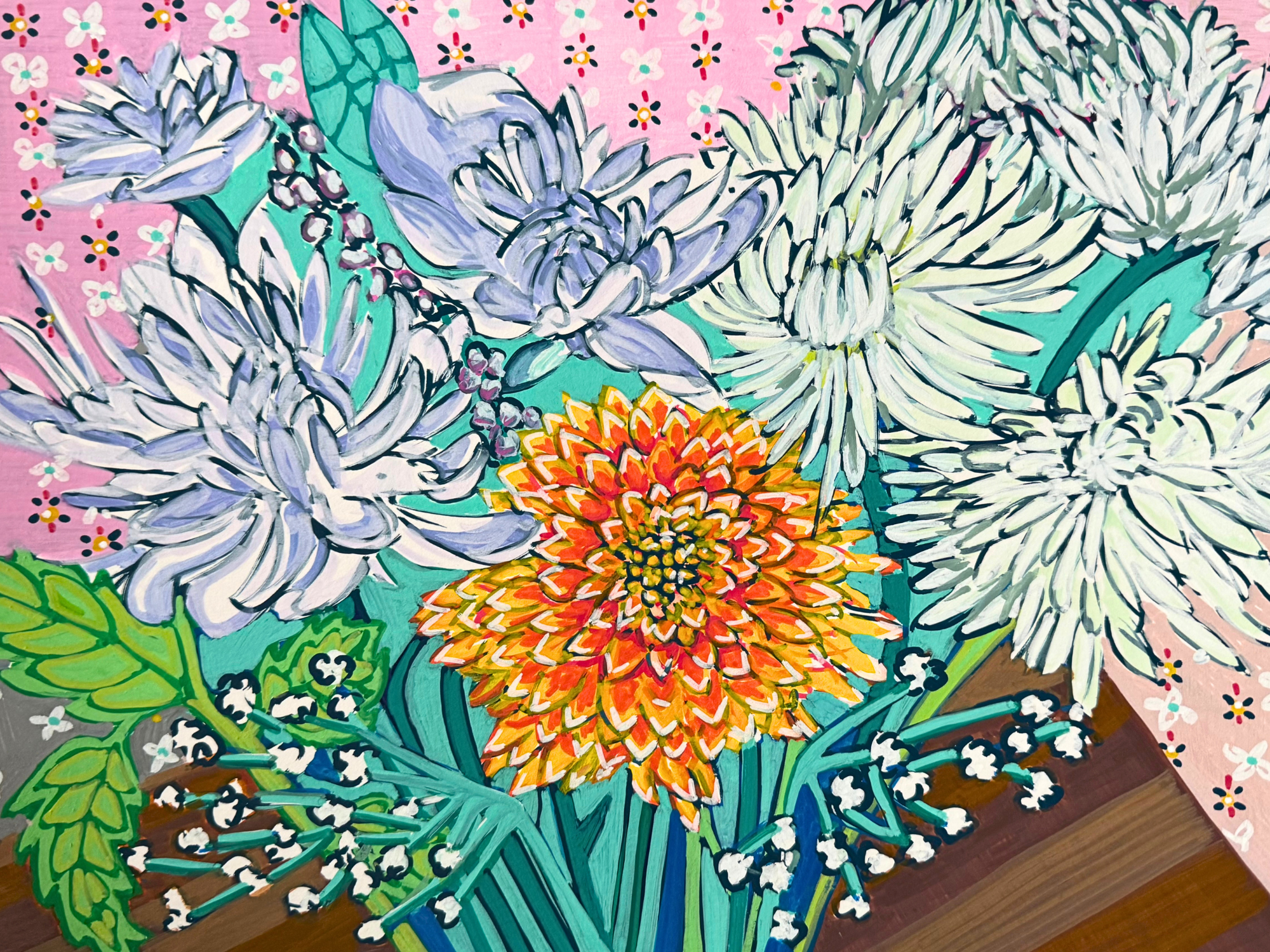 Center of Attention · 11.5 x 8 in.