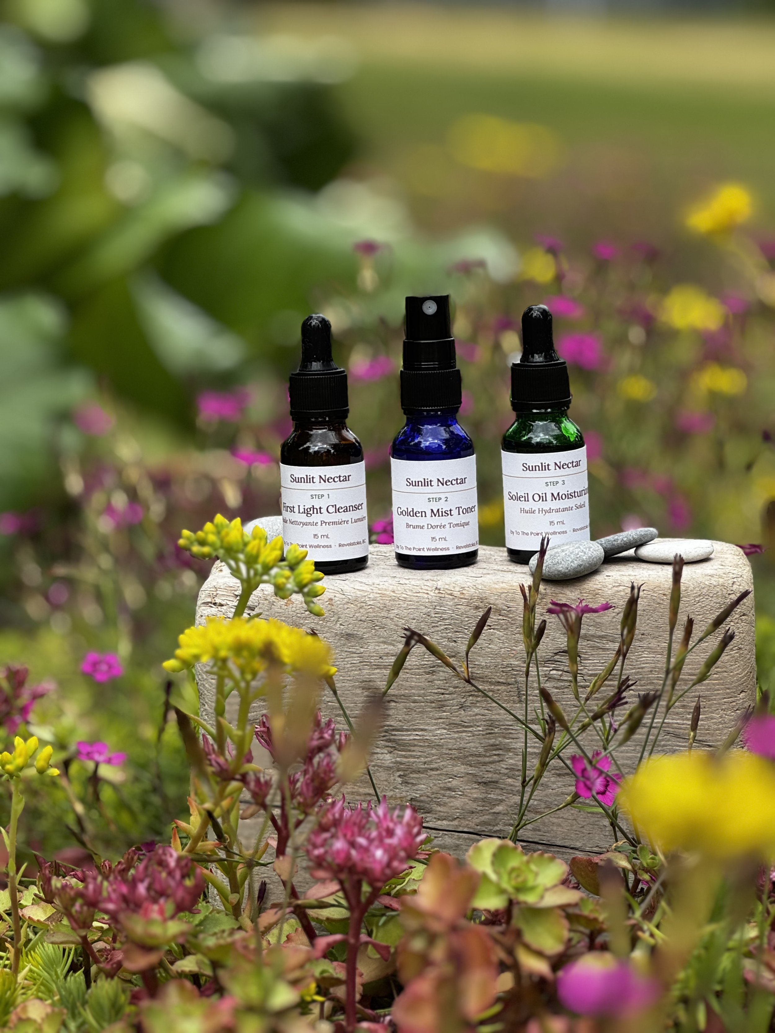 Sunlit Ritual Travel Trio | Three-Step Skincare Set, 15 mL