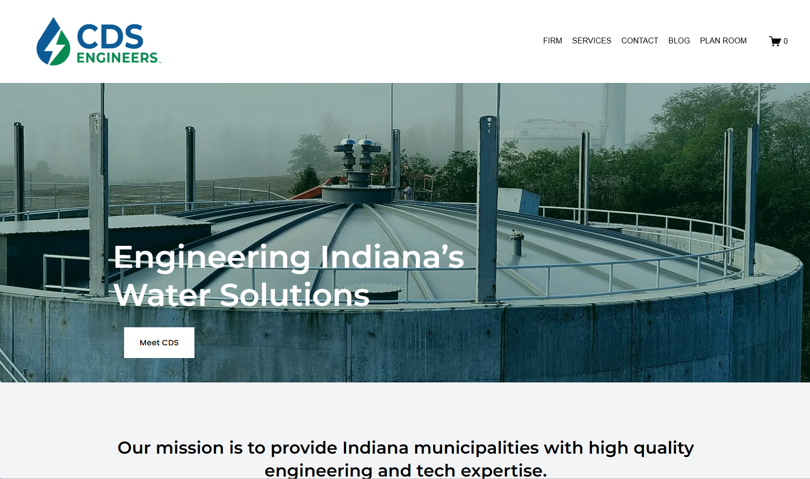 CDS Engineers Website Homepage