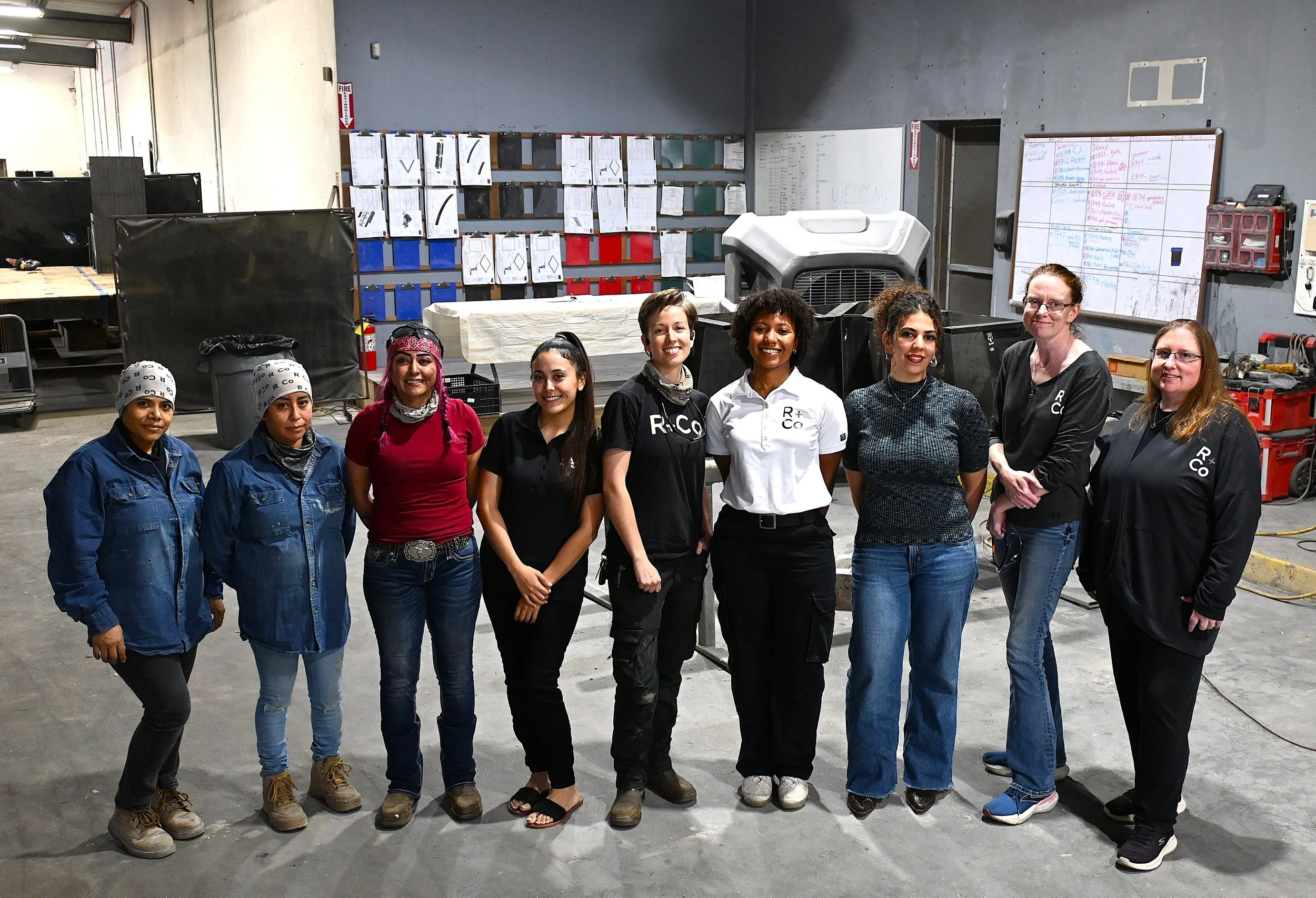 Women In Construction Week Team Shot