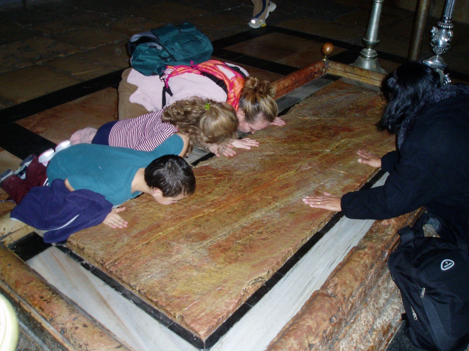Jesus's Annointing Stone: Old City Jerusalem