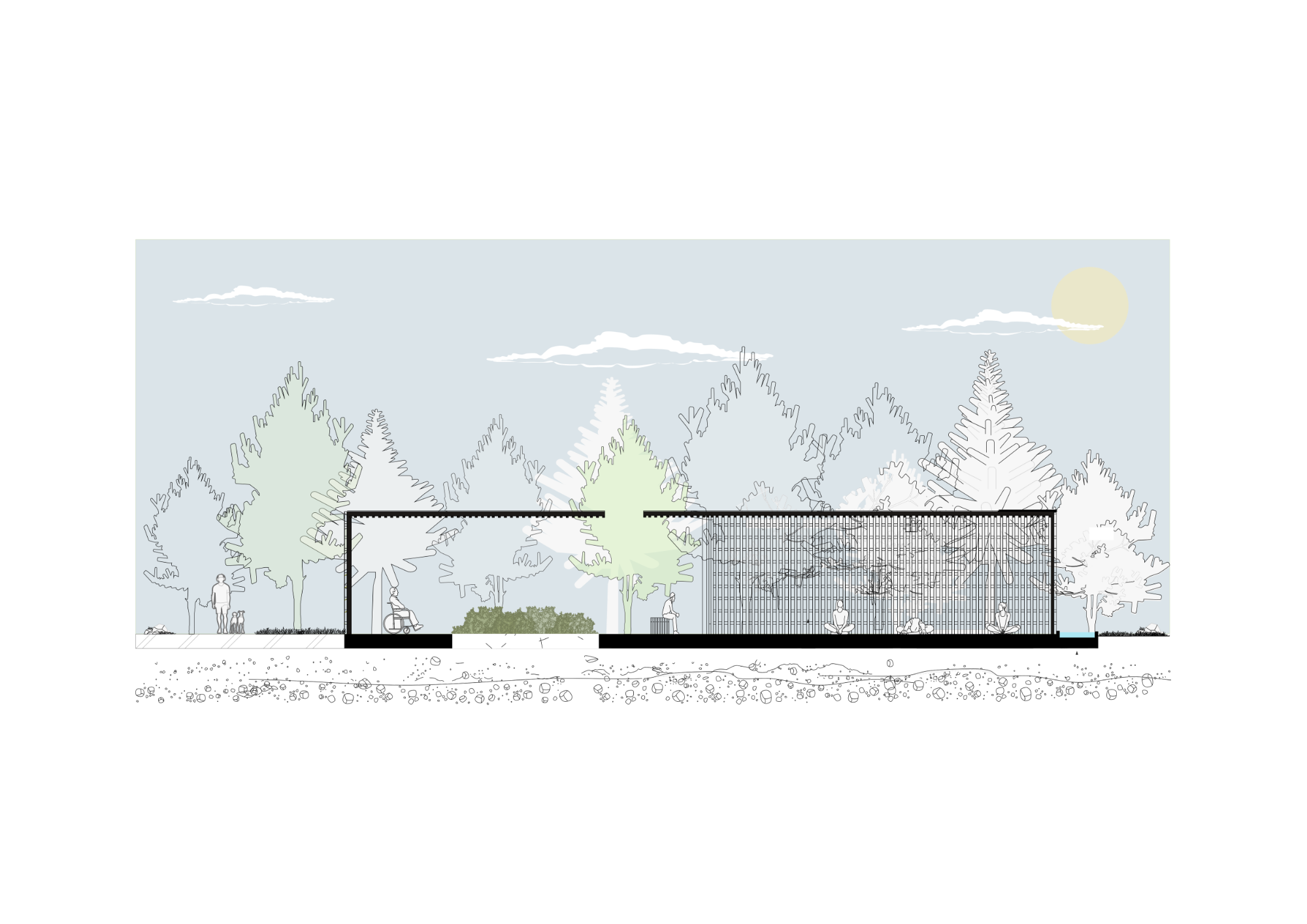 An image of the Float House.