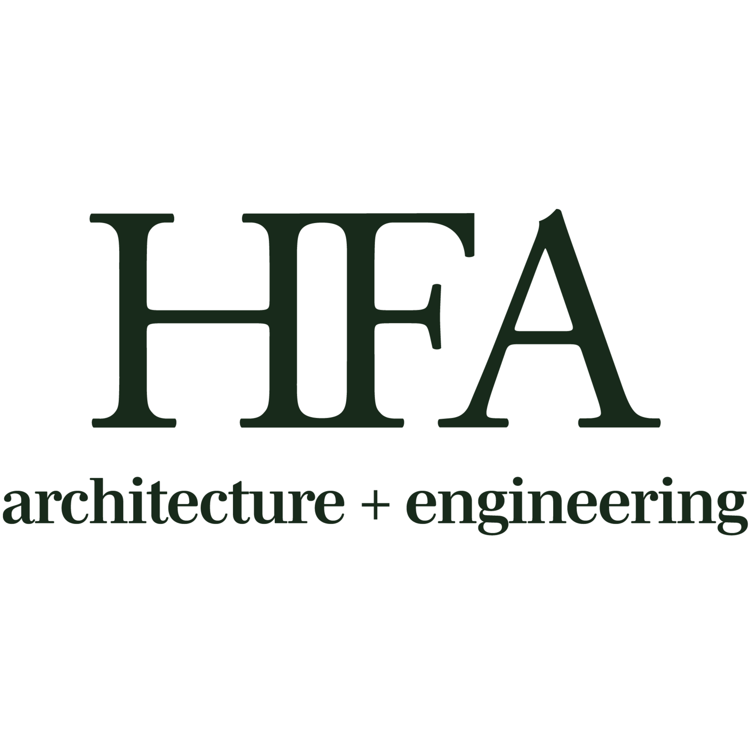 Text in black font reads 'architecture + engineering' on a dark background.