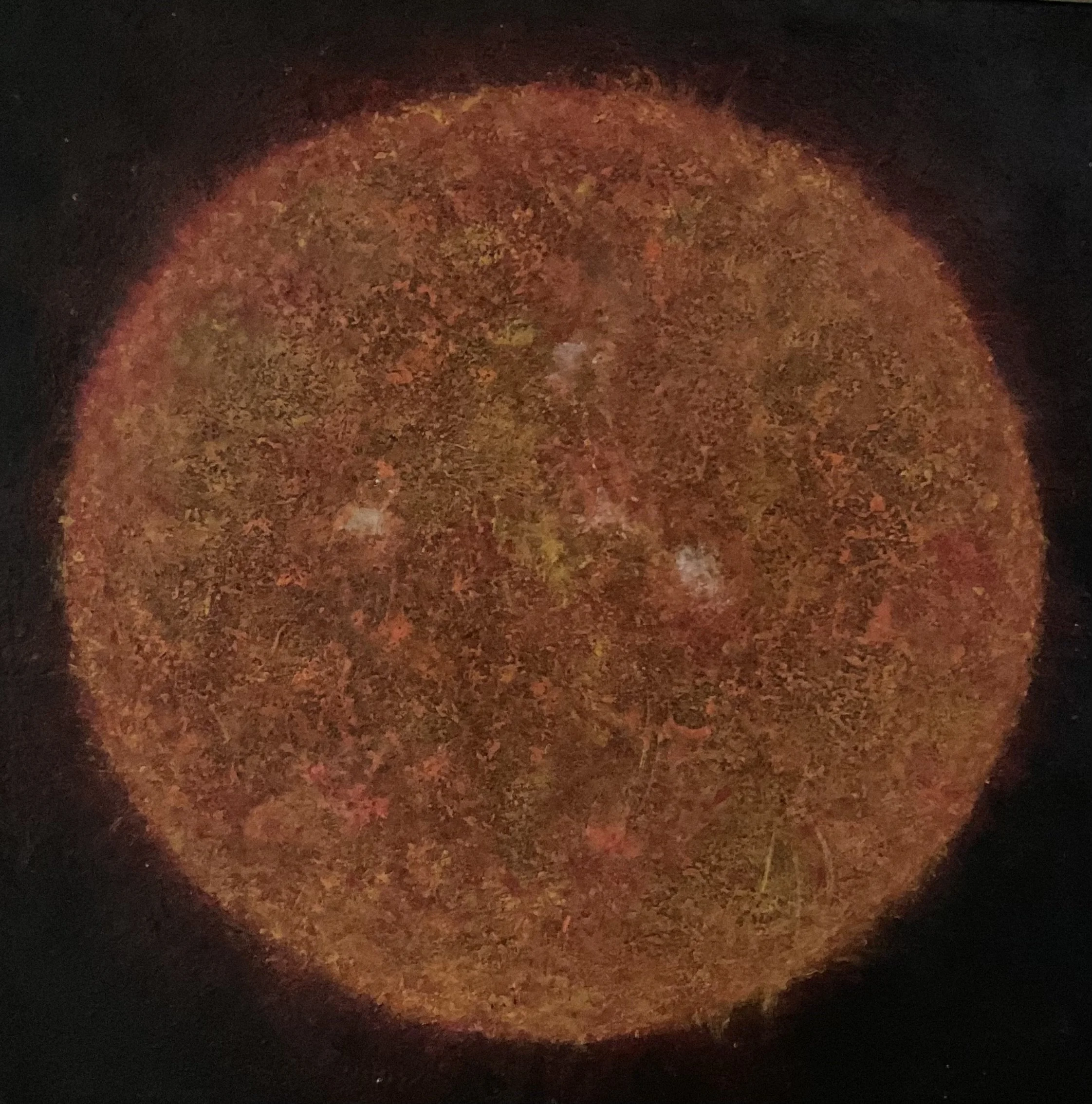 Celestial Sun Oil Painting