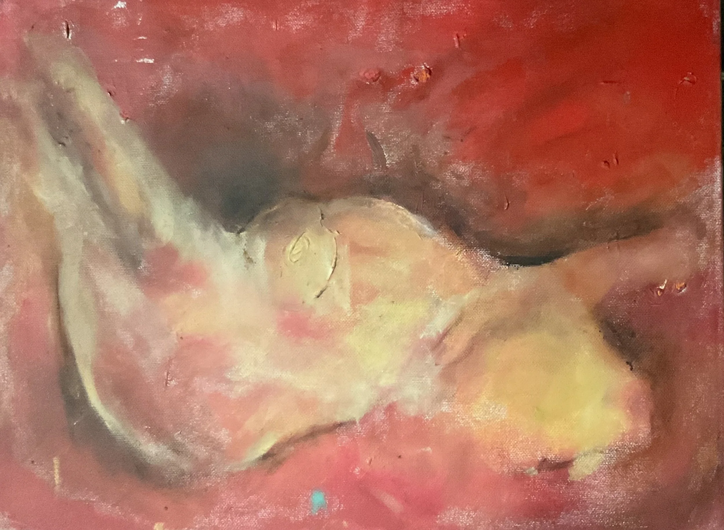 Vibrant Abstract Oil Painting