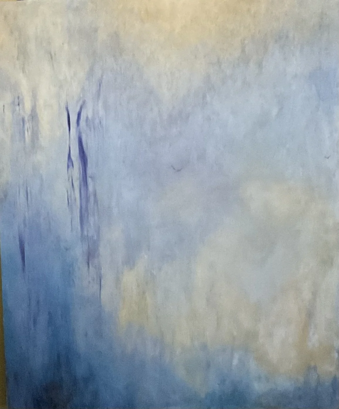 Serenity in Hues Abstract Oil Painting