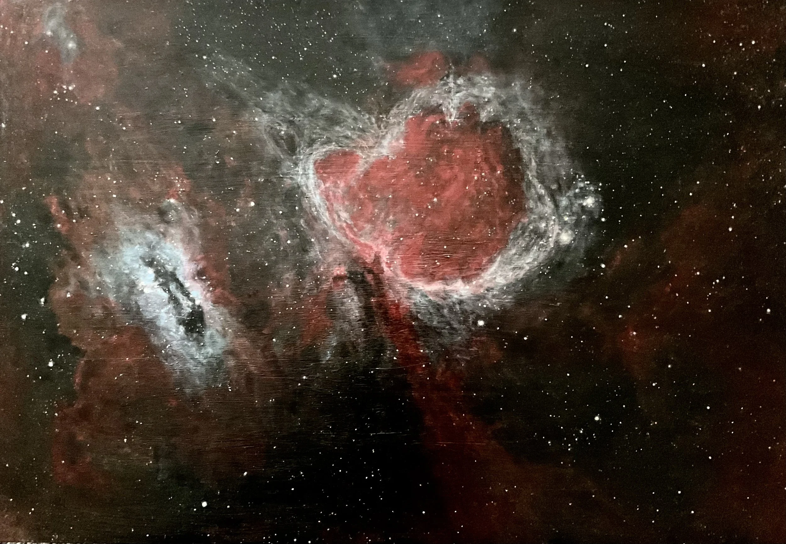 Stellar Nebula Oil Painting m42
