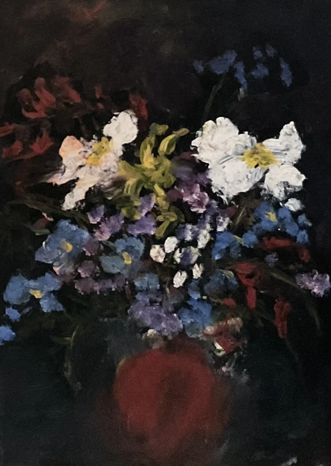 Blossoms Floral Oil Painting