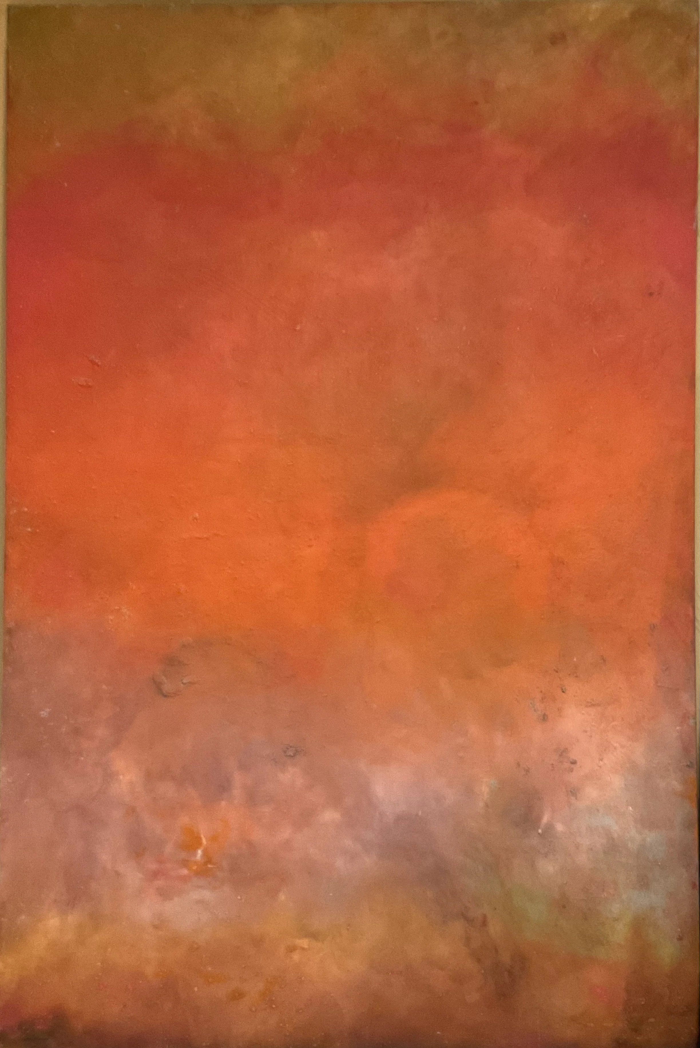 Radiant Dawn Abstract Oil Painting