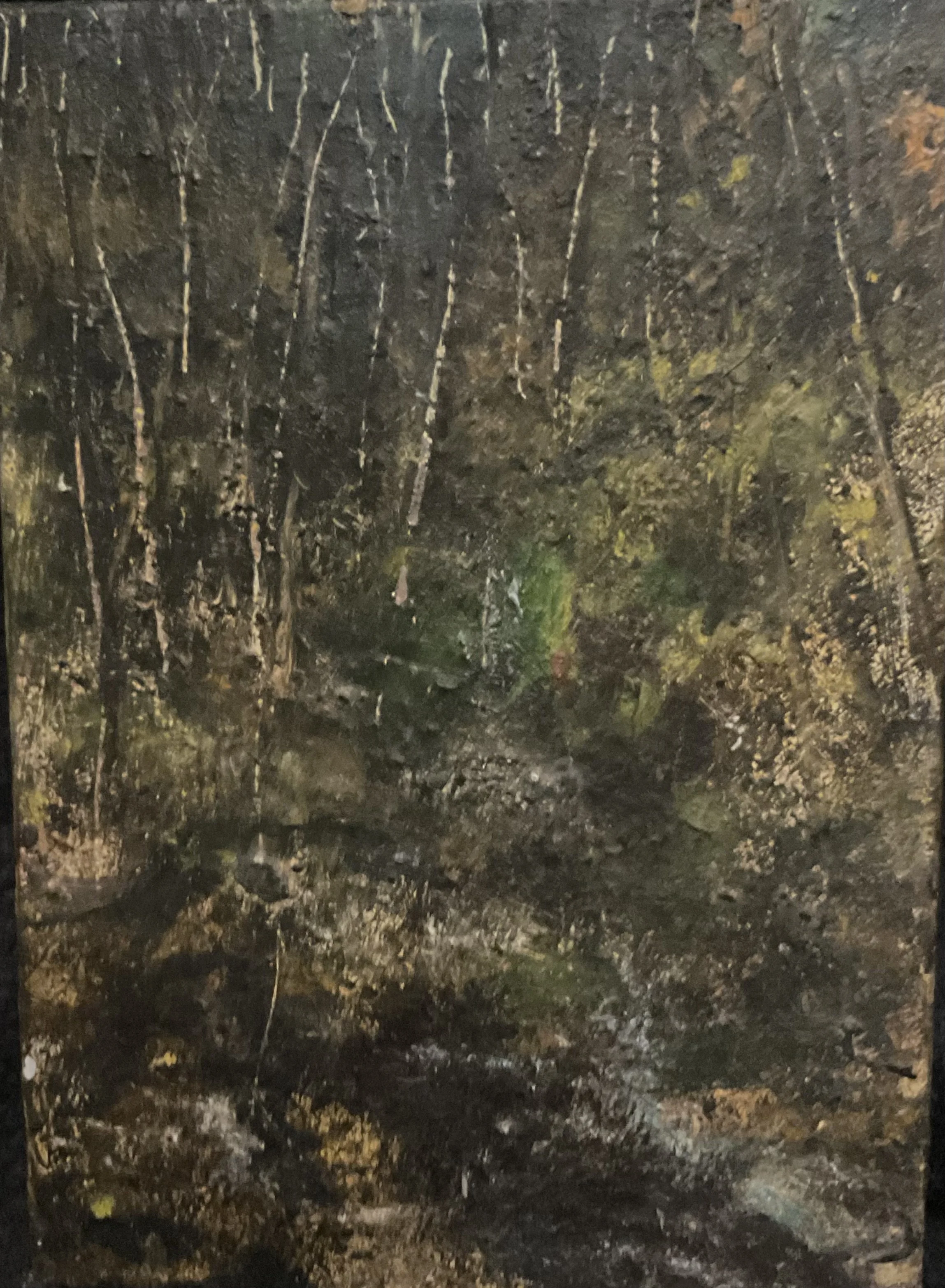 Woodland Oil Painting