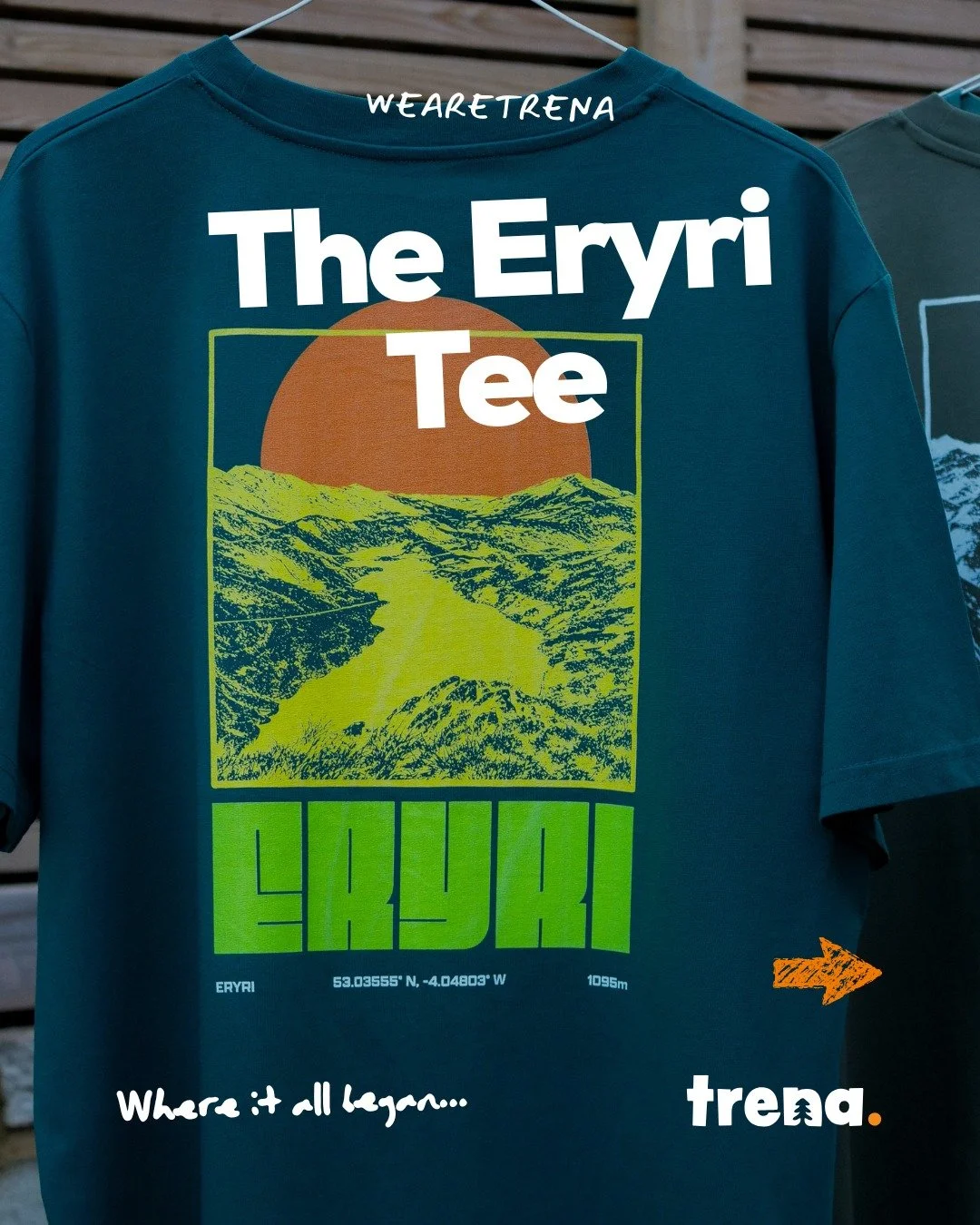 Behind the Eryri Tee🏔

Where it all began. Yr Wydffa in Eryri National Park was one of the first places that sparked the idea behind Trena 3 years ago. The back print takes its inspiration from the incredible views on the Watkin Path, turning one of