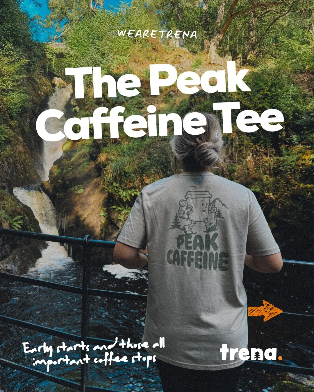 Meet the Peak Caffeine Tee ☕

Inspired by one of the most important parts of any adventure... the coffee stop.

Whether it&rsquo;s a flask at the summit, a post-hike coffee or something to get you moving before an early start, Peak Caffeine is for th
