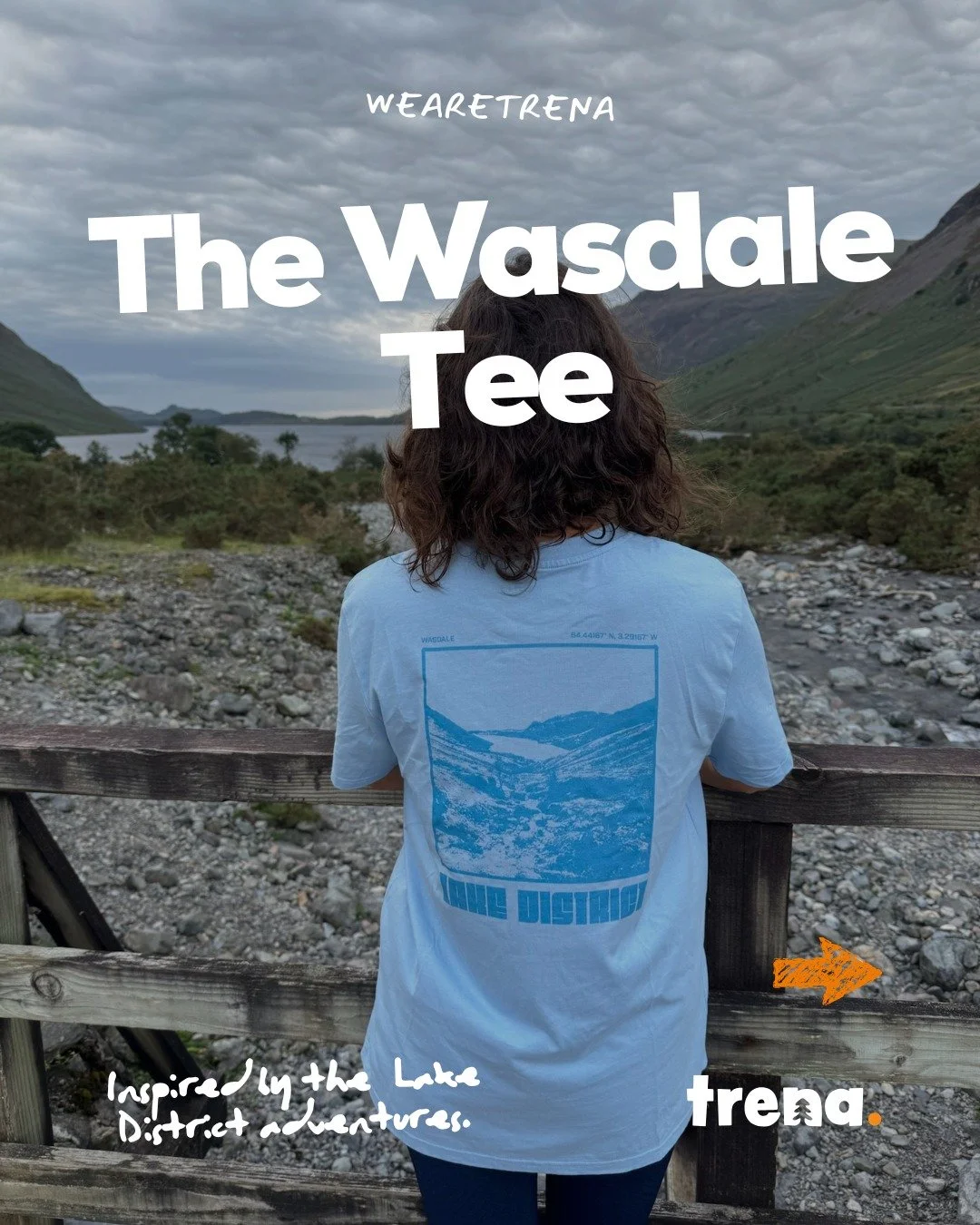 Meet the Wasdale Tee ⛰️

Inspired by the rugged landscapes and big views from the foot of Englands highest mountain range.

The back print takes its inspiration from the landscape of Wasdale, turning those unmistakable views over Wastwater into an or