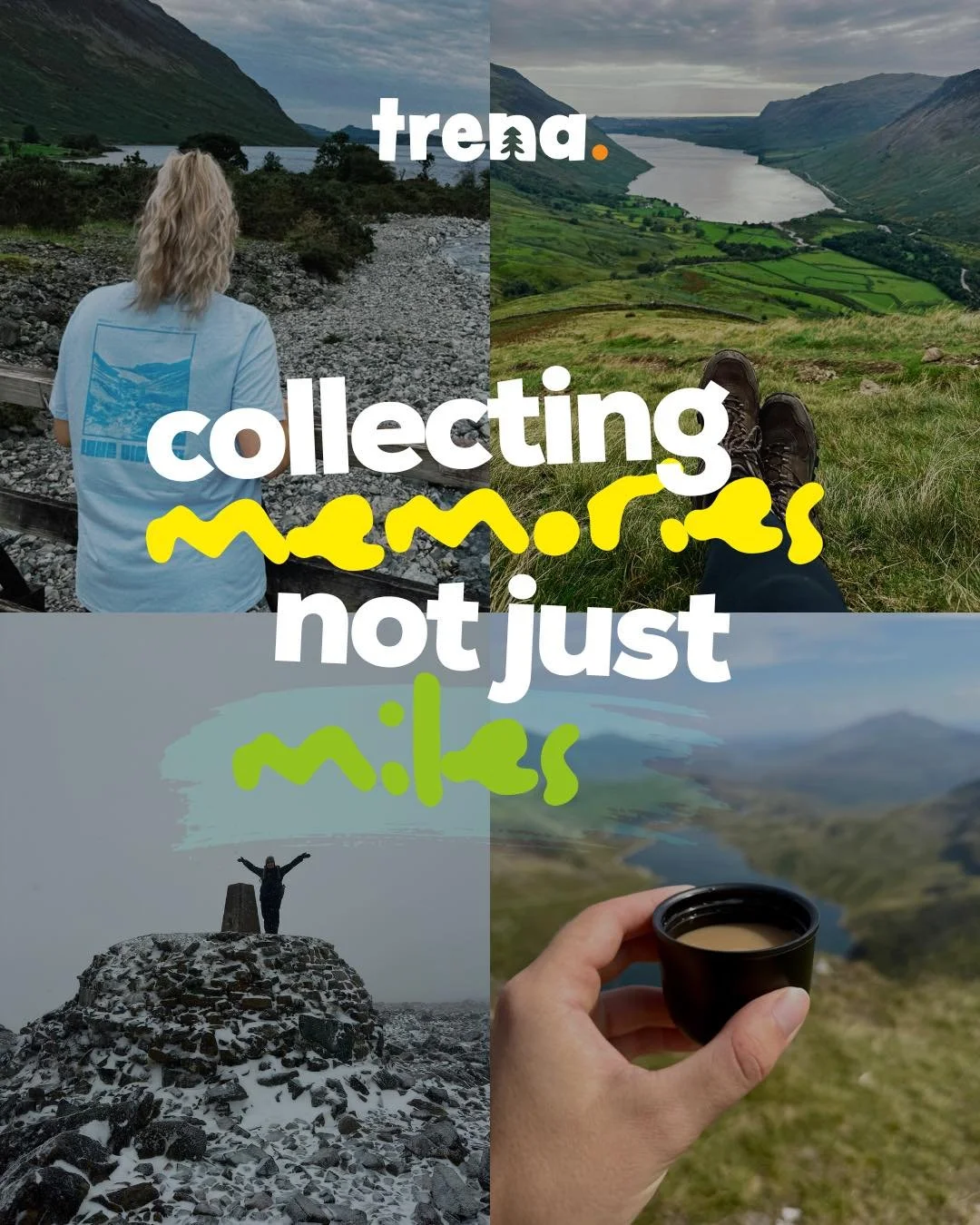 Collecting memories, not just miles🏔️

From mountain summits to coffee stops with a view, it's the little moments that make every adventure.

Our first collection of tees is inspired by exactly that. Designed for the places you love, the memories yo