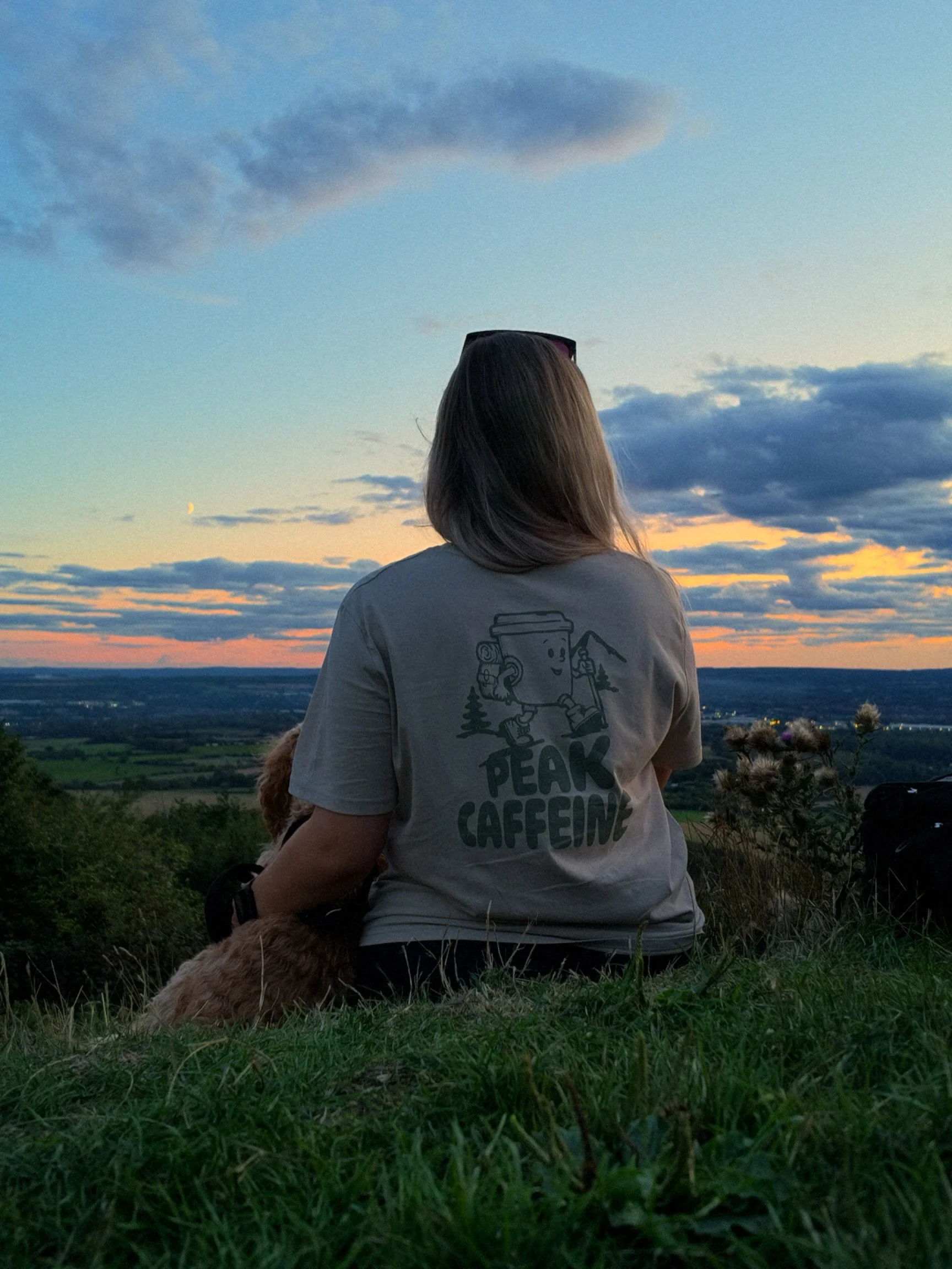 Happy Friday! 

Sunset views and the peak caffeine tee ☕️

Missed the pre-order window? You can still shop our first collection on our website! 🏔️

www.wearetrena.co.uk

#mountains #hikinguk #lakedistrict #clothingbrand #lifestyle