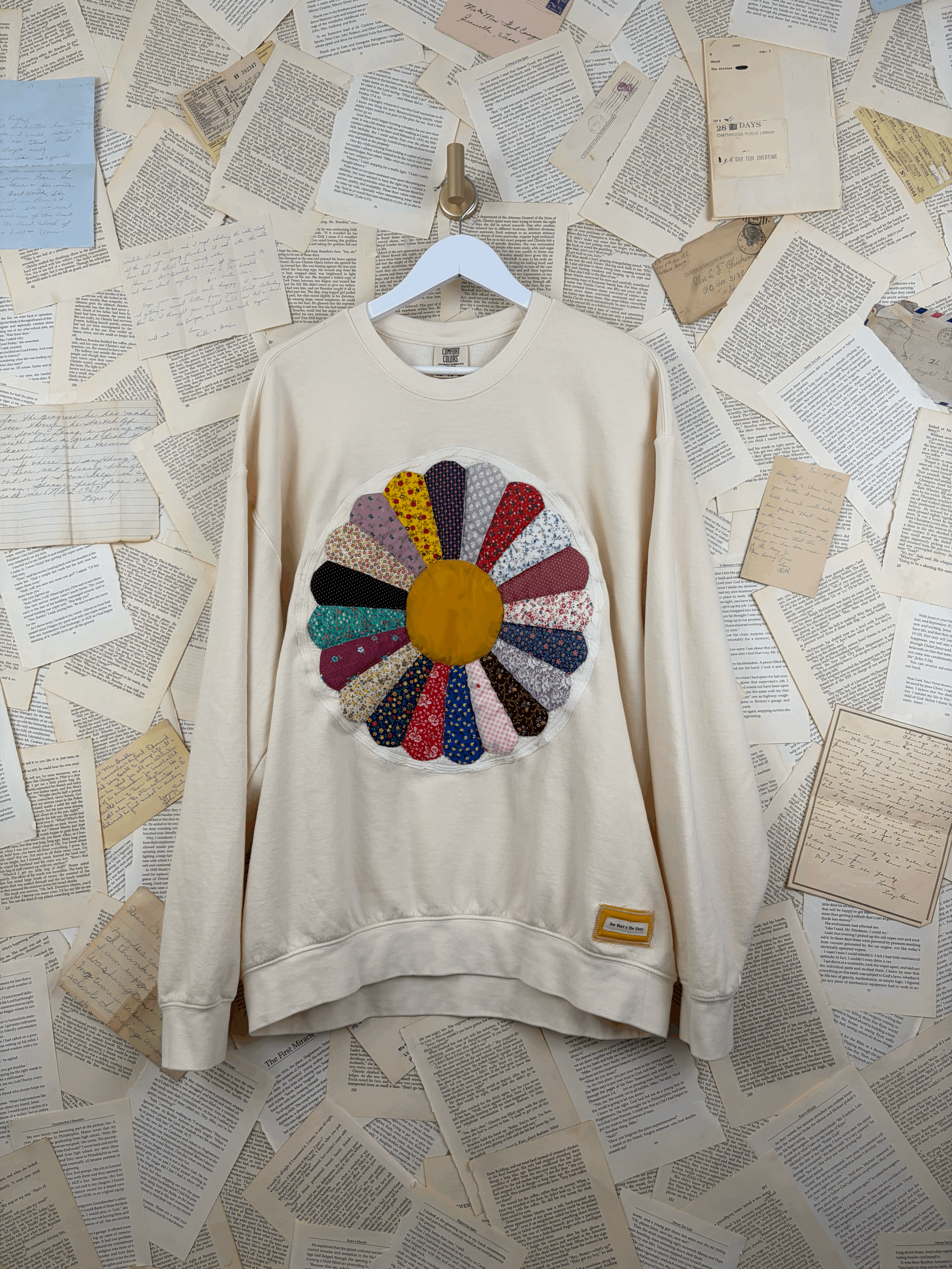 Dresden Plate Sweatshirt - X-Large