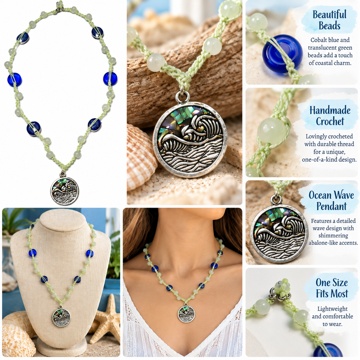Coastal Crochet Necklace Collage.png