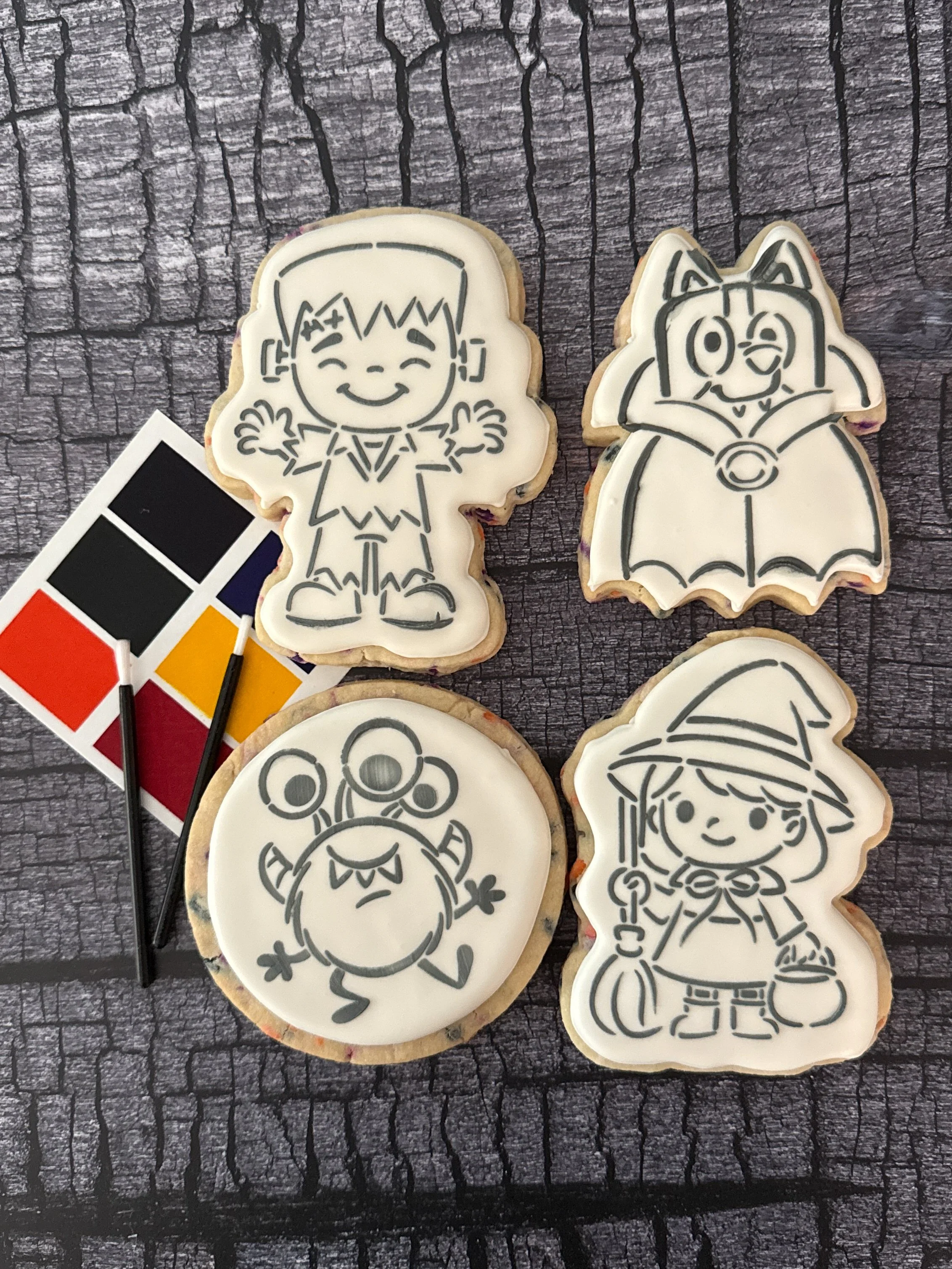 Paint your own cookie