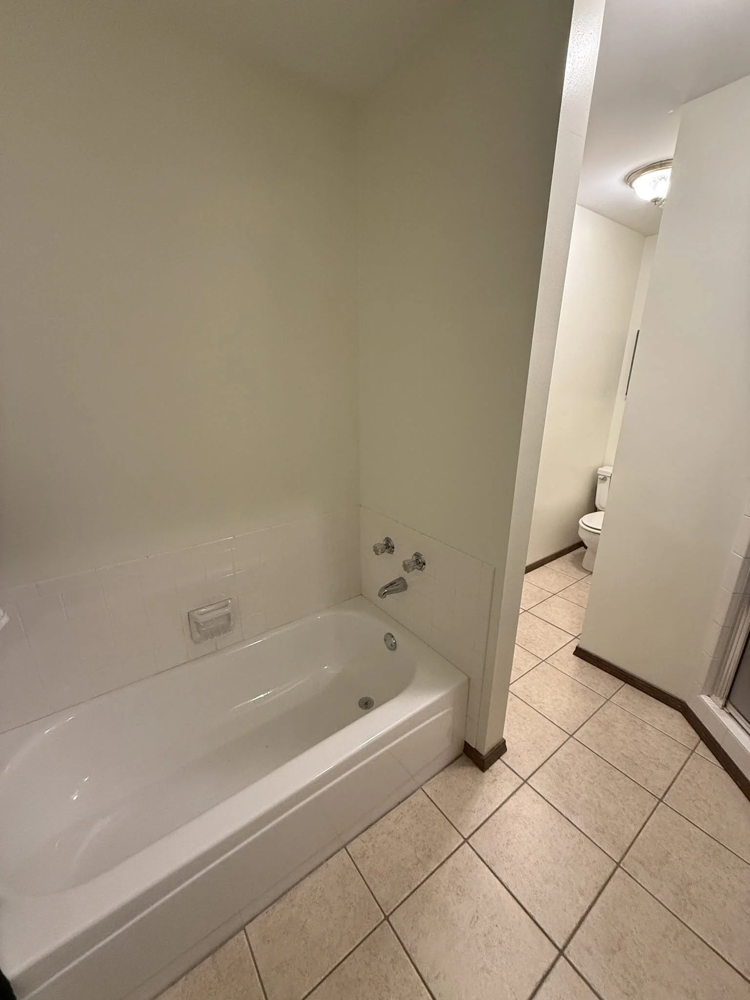 Bathtub that was never used and took up too much space.