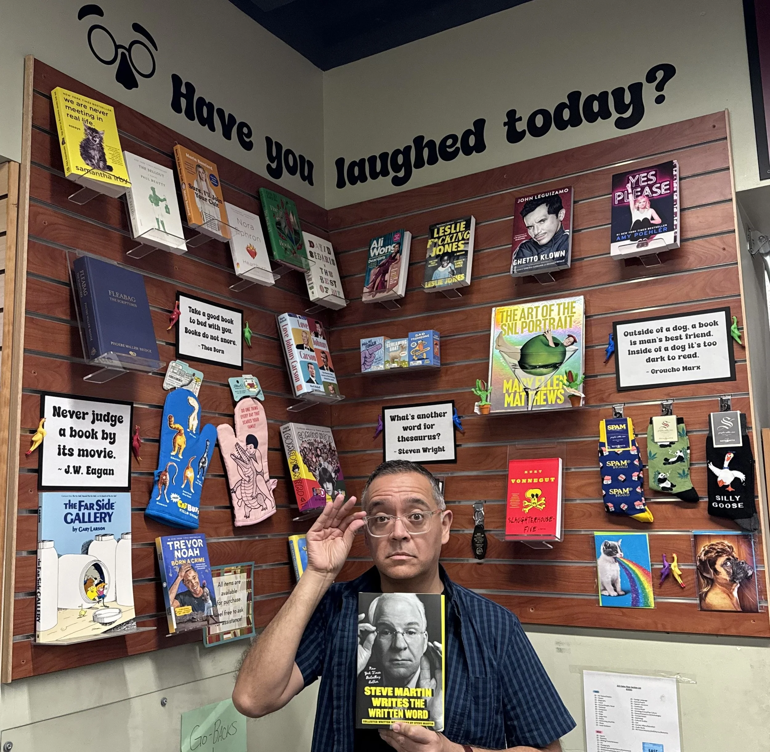 Book displays I’ve curated. 
