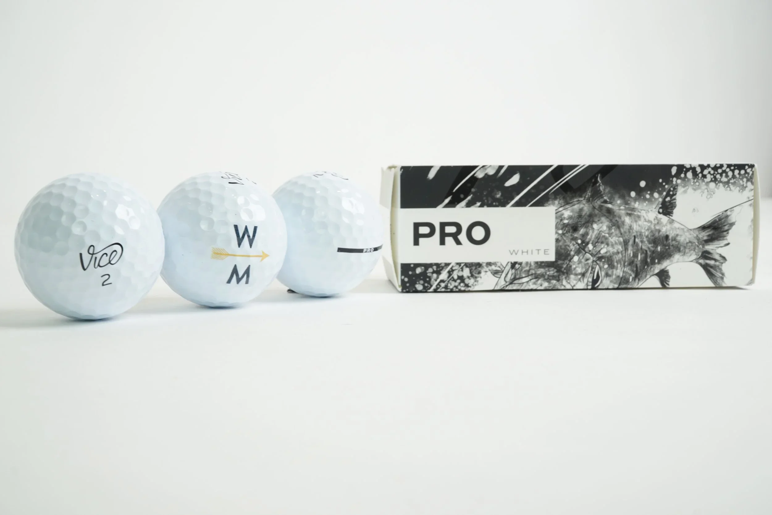 W+M Golf Balls