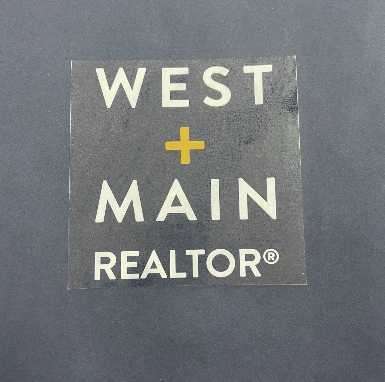 W+M Realtor® Decal