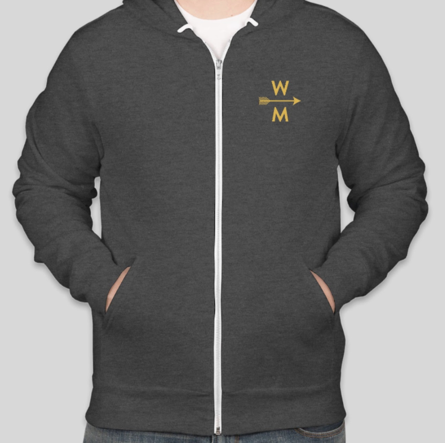 W+M Zip Up Hoodie