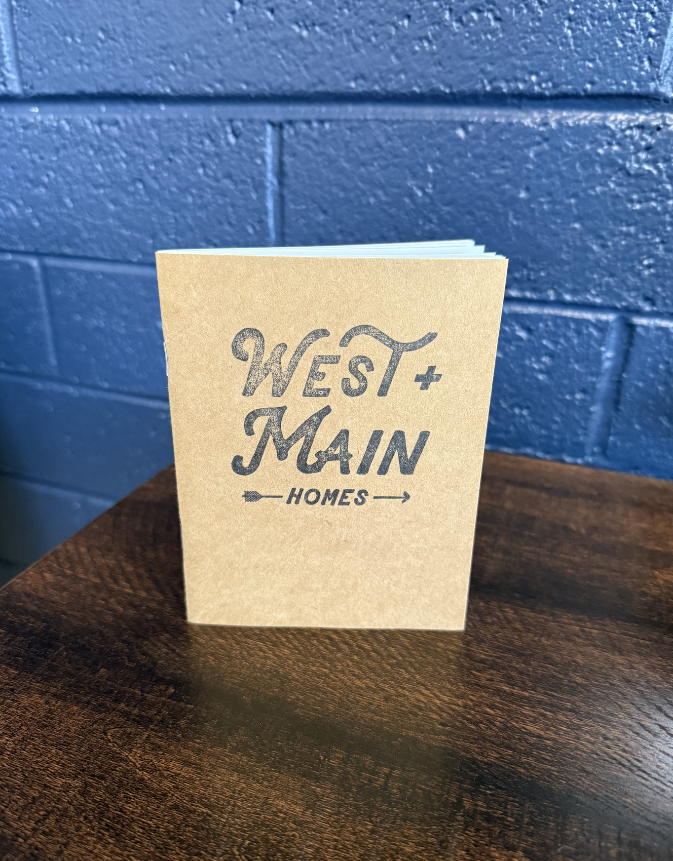W+M Kraft Small Notebook