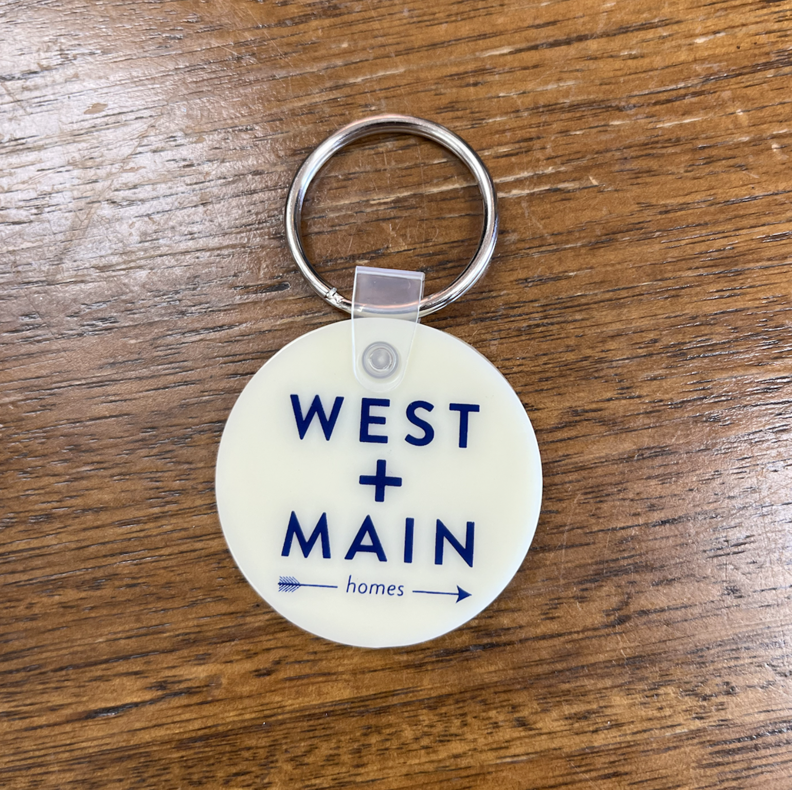 W+M Round Keychain