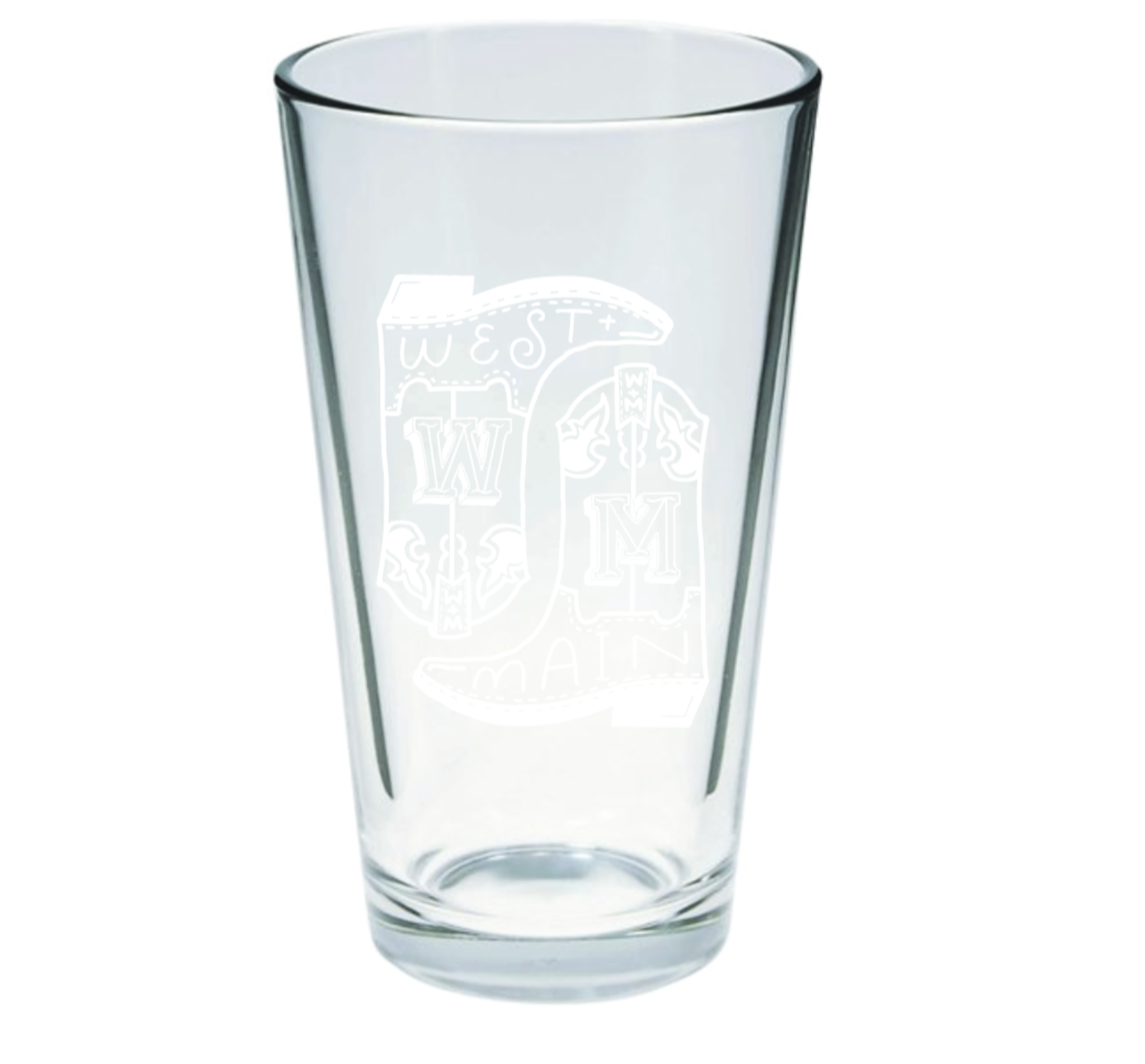 W+M Pint Glass