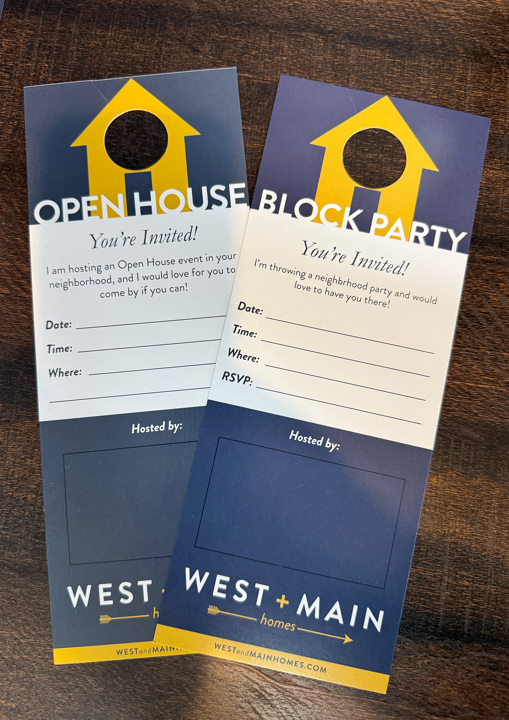 W+M Door Hangers