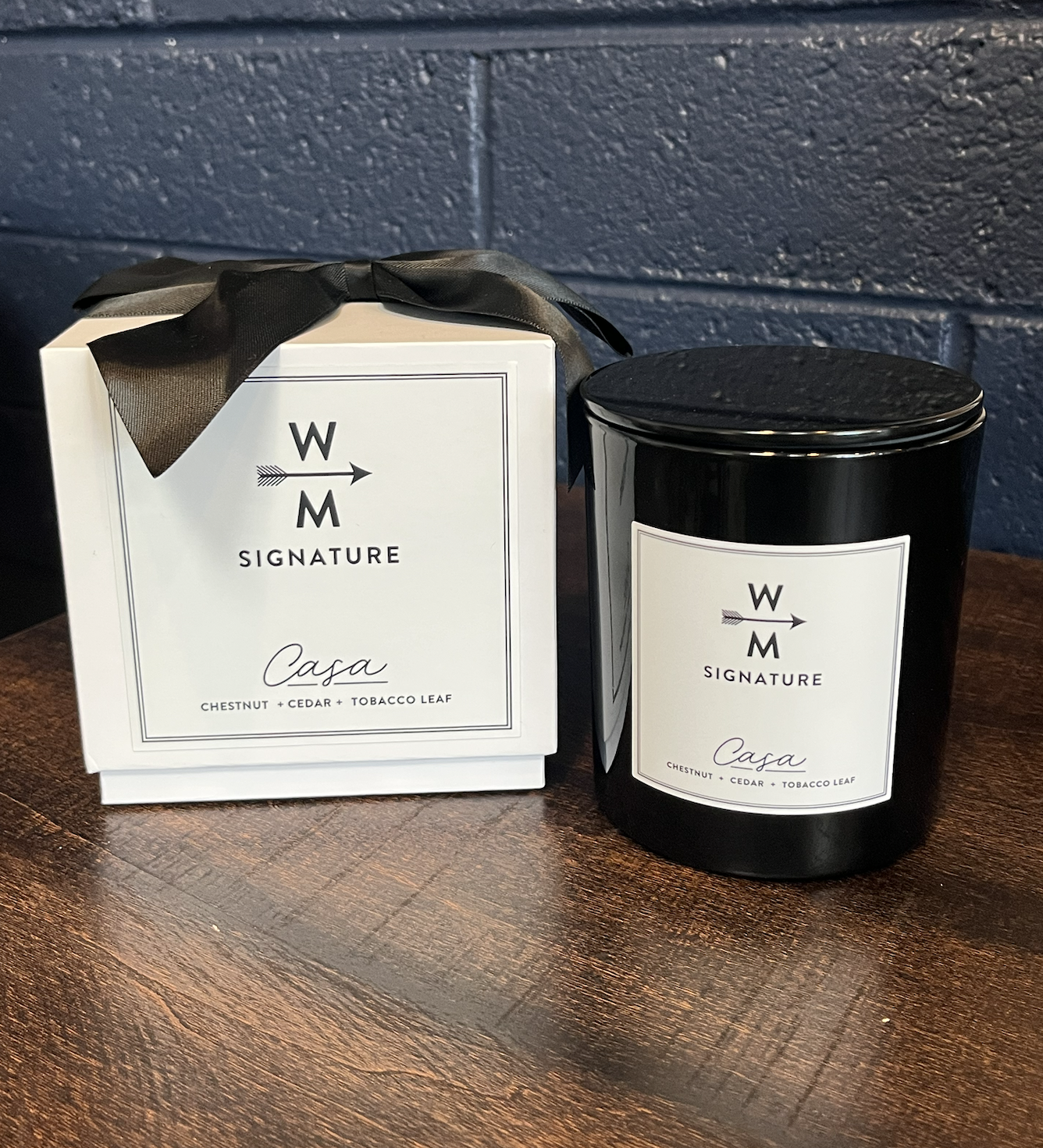 W+M Signature Candle