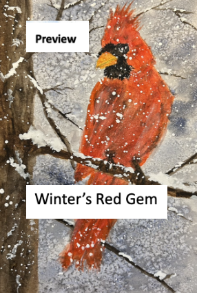 Winter's Red Gem