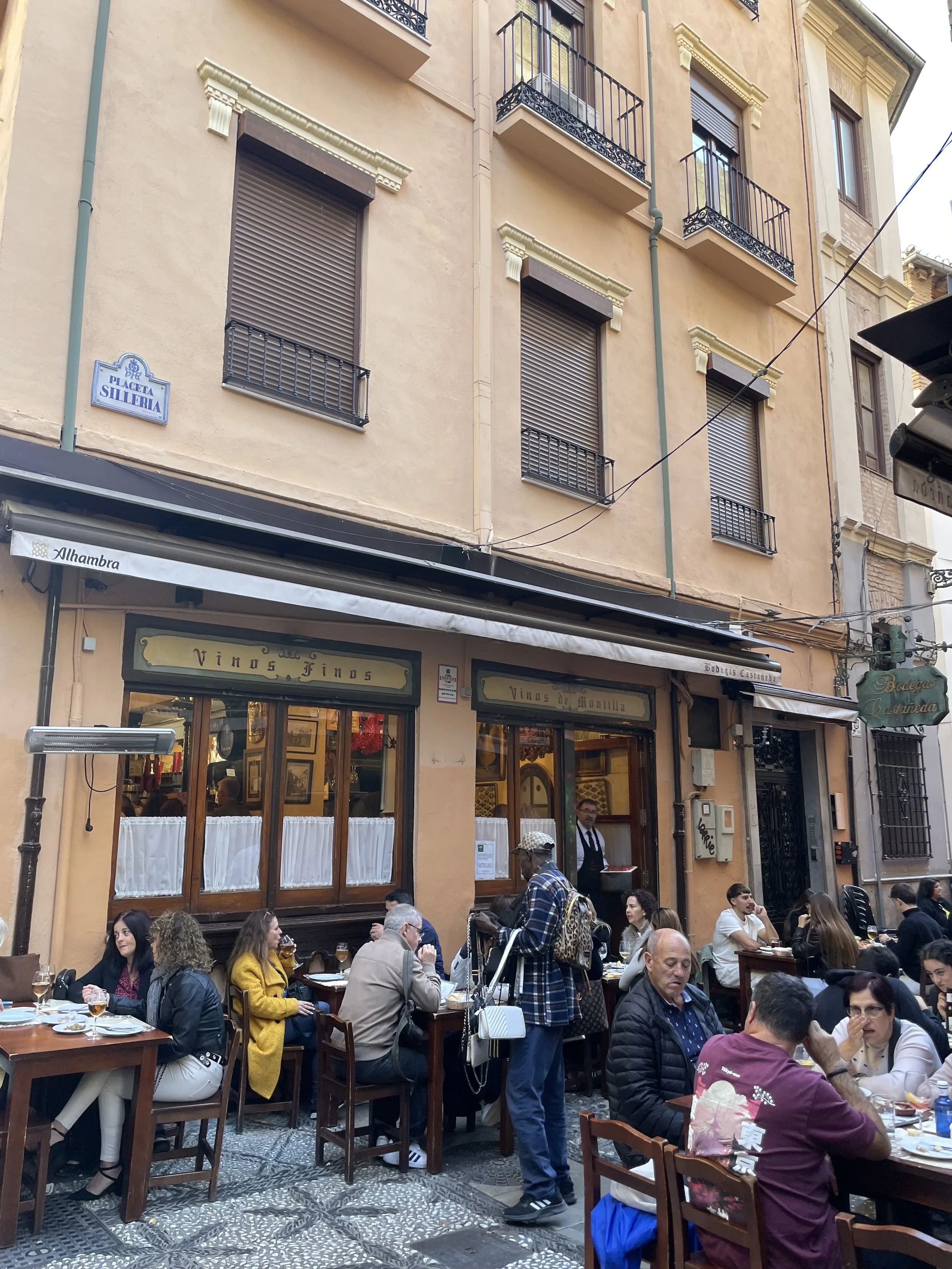 One of the busy restaurants around the city